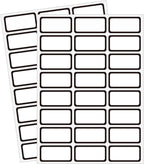 STARLIBOO Removable Labels, Blank Freezer Labels by STARLIBOO