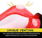 Yunsailing Protective Safety Goggles Lab Over Glasses Clear Anti Fog Eye - Image 5