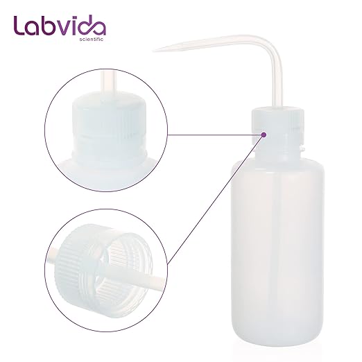 New Released Thick Wall 250ml Squeeze Bottle Set 2pcs- Laboratory Grade Durable - Image 8