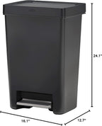 Rubbermaid Premier Series II Step-On Trash Can - Image 2