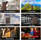 laundry bag backpack, extra-large heavy duty laundry bags, laundry backpack - Image 9