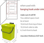 Counter Top Compost Bin with Lid - Image 4