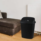 Teyyvn 6 Gallon Plastic Flip Lid Trash Can - Image 5