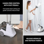 SALAV Heavy Duty Commercial Full-Size Garment Steamer - Image 5