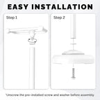 Toilet Paper Holder Stand, Post Pivoting Design & Stable Weighted Base SUS304 - Image 8