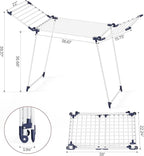APEXCHASER Clothes Drying Rack Foldable, Large Drying Rack Clothing, Winged - Image 2