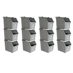 6 Gallon Stackable Recycling Bins by SturdyEssentials