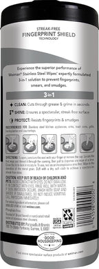 Weiman Stainless Steel Cleaner, Removes Dirt, and Grease, No Streaks or Residue - Image 2