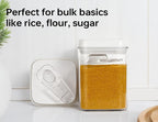 Felli Flip Tite Food Storage Container 5" LARGE 5pk Set + No Residue Label - Image 5