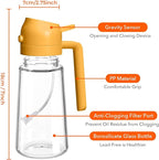 YARRAMATE 16oz/470ml Glass Olive Oil Sprayer - Image 8