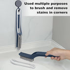 Bristle Brush - Hard Bristle Crevice Cleaning Brush Tools - Image 4
