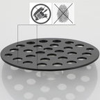 4-Inch Screw-in Shower Strainer Drain Cover Replacement Floor Strainer - Image 5