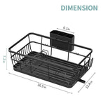 Dish Drying Rack for Kitchen Counter, Large Dish Racks - Image 8