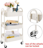 AGTEK Makeup Cart, Movable Rolling Organizer Cart - Image 4
