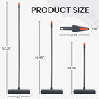 MAVRIZ Rubber Broom Carpet Rake - Image 5
