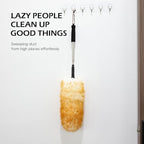 Lambswool Extendable Duster, 67.7Inch Telescoping Feather Dusters - Image 7
