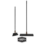 SWOPT 24” Push Broom, Angle Broom + 48” and 60" Steel Handles, Standard Combo — - Image 2