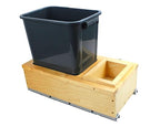 Dowell B15 Wood Base Wastebasket Pullout - Image 4