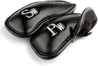 CRAFTSMAN GOLF 12pcs or 1pc Thick Synthetic Leather Golf Iron Head Covers Set - Image 4