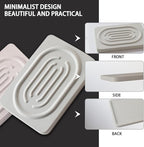 Diatomite Soap Dish for Kitchen Organizer, Quick Dry Sink Caddy Holder for - Image 3
