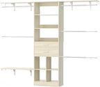 Closet System - 4.75-8FT Closet Organizer System - Image 9