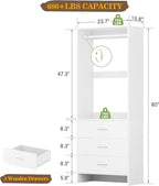 Aheaplus 2FT Closet System - Image 7