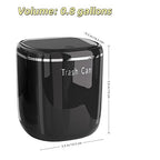 0.8 Gallon Desktop Mini Trash Can - Image 4