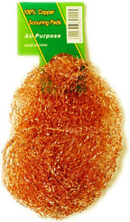 Copper Scouring Pad, Scrubbing Scour Pads 10 Pcs/Pack, Pure Copper, 13g / Pc - Image 3