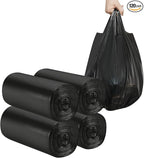 2-4 Gallon Portable Trash Bags, Bedroom Trash Can, Strong Trash Bags（Black） by Yourlifelittleassistant