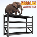5000LBS Garage Shelving 59" W Heavy Duty Storage Shelves, 4 Tier Industrial - Image 6