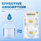 Vacplus Moisture Absorbers Packets, Fragrance Free 5 Pack, Humidity Packs - Image 2
