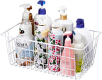SANNO Freezer Baskets Pantry Storage Bins, Farmhouse Wire Storage Baskets - Image 5