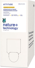 ATTITUDE Window & Mirror Cleaner Refill, EWG Verified, Plant- & Mineral-Based by ATTITUDE