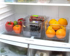 Isaac Jacobs 3-Pack Large Clear Storage Bins - Image 6