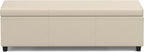 SIMPLIHOME Avalon 54 inch Wide Contemporary Rectangle Extra Large Storage - Image 5