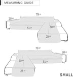 Easy-Going Sofa Slipcover L Shape Sofa Cover Sectional Couch Cover Furniture - Image 6
