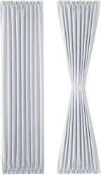 DWCN French Door Curtains – Rod Pocket Thermal Curtain - Image 7