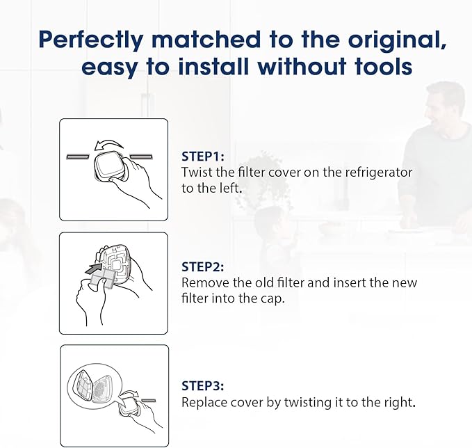 MARRIOTTO LT120F Refrigerator Air Filter Replacement - Image 4