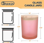 Thick Candle Jars for Making Candles 12 Pcs, 7 OZ Empty Jars - Image 6