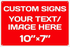 Personalized Aluminum Metal Signs by Repaly