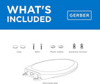 Gerber Universal Elongated Toilet Seat - Image 9