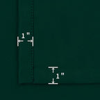 BGment Emerald Green Blackout Curtains 40 Inch Length - Image 6