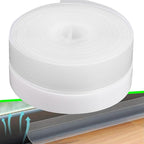 Weather Stripping Door Seal Strip 33 Feet Strip Bottom Draft Insulation Stopper by APORNI