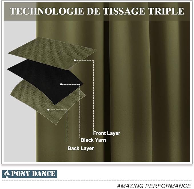 PONY DANCE Window Curtain Tiers - Image 3