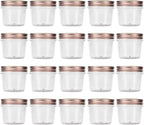 novelinks 4 oz Clear Plastic Jars by novelinks