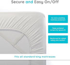 PUREgrace Tencel Mattress Protector – Waterproof, Noiseless Cover, Soft and - Image 6