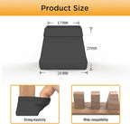 16 PCS Square Chair Leg Floor Protector, Silicone Chair Leg Cover, Furniture - Image 2