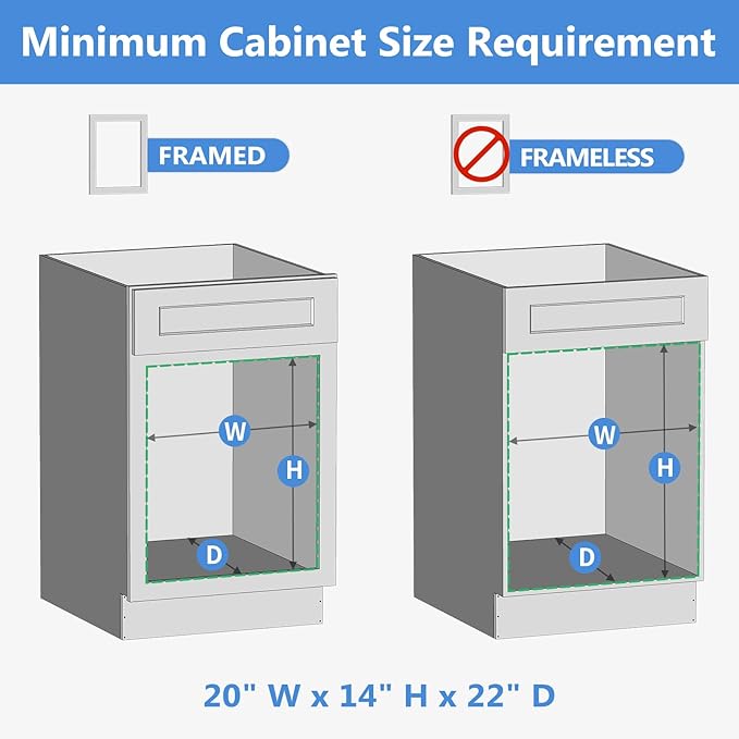ROOMTEC 2 Tier Individual Pull Out Cabinet Organizer 19½"W x 21½"D, Slide Out - Image 4