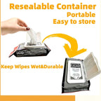 BBQ Dual Action Grill Tough Wipes, Grate and BBQ Disposable Wipes, Cleans and - Image 5