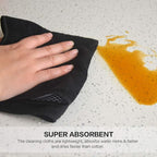 SINLAND Microfiber Dish Cloth for Wshing Dishes Dish Washing Rags Best Kitchen - Image 5